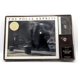 The Polar Express Gift Set Narrated By William Hurt - Hardcover Book & Cassette